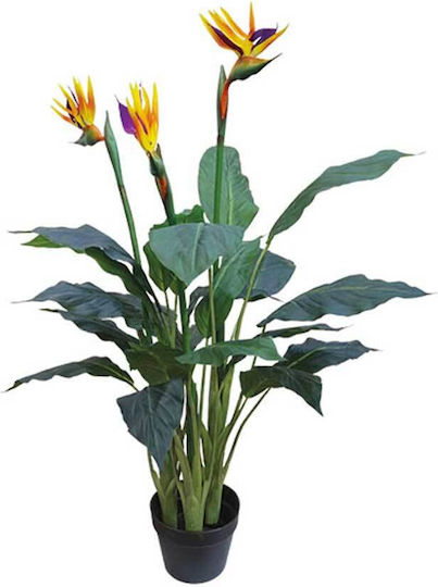 Künstlicher Baum für den Außenbereich Paradiesvogel Orange 96cm Marhome