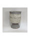 Decorative Vase Gray 19x19x26cm