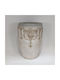 Decorative Vase Beige 19x19x28.5cm