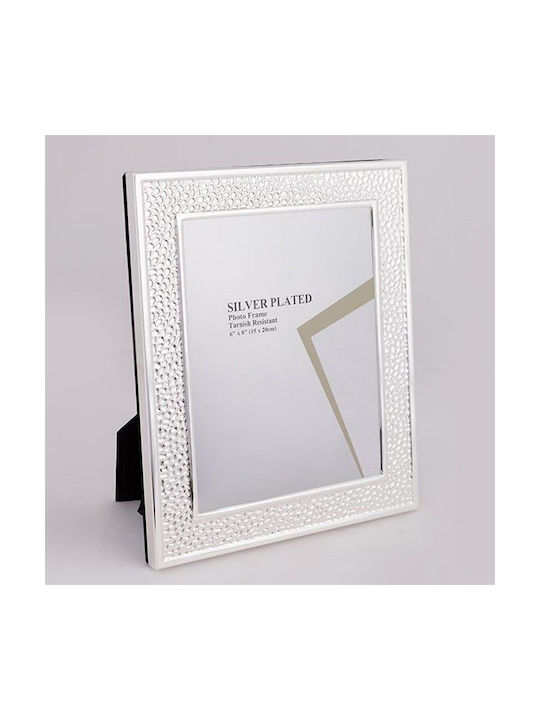 Metallic Photo Frame With Gray Frame