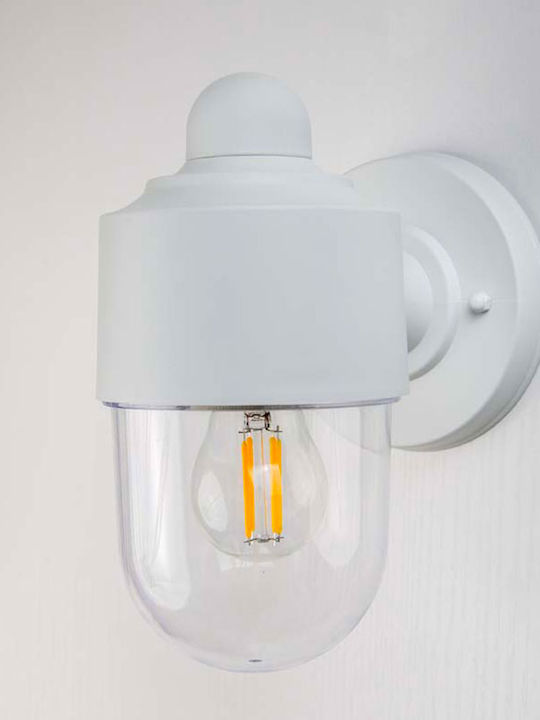 Heronia LP-210 Wall-Mounted Outdoor Lighting E27 IP44 11x11x14.7cm
