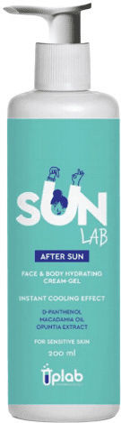 Uplab Pharmaceuticals SunLab After Sun Κρέμα με Πανθενόλη 200ml