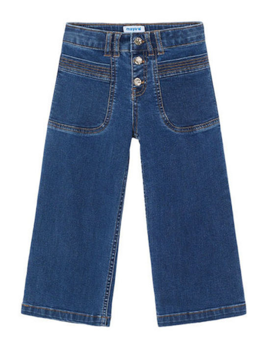 Mayoral Kinder Schlaghose Jeans Blau