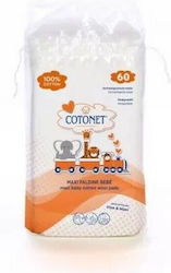 Cotonet 100% Baumwolle Baby 60 Stück