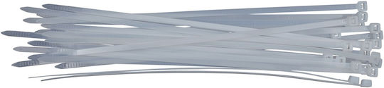 Uncle George Δεματικά Καλωδίων Πλαστικά 300mmx3.6mm σε Διάφανο χρώμα (100τμχ) (03.05.02-0004-300x3.6mm)