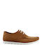Leder Herren Mokassins in Braun Farbe