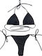 Set Bikini Triangle with Light Padding Black