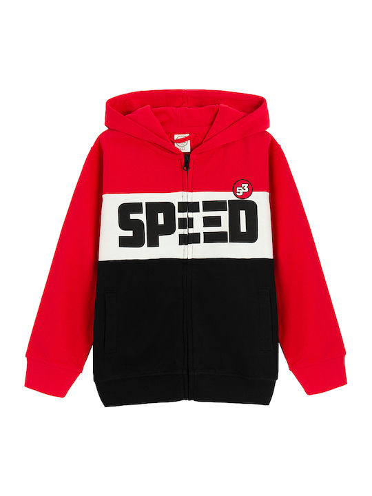 Cardigan Pentru Copii Cu Glugă Multicolor