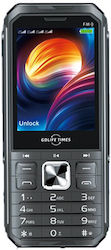 GDLIFE TIMES GD5059 Telefon Mobil Triple Sloturi SIM (Meniu Grecesc) Negru