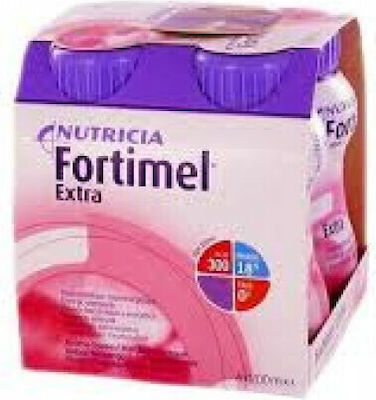 Nutricia Fortimel Extra 4 x 200ml Strawberry