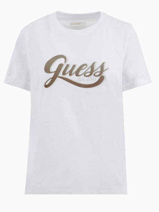Guess Women's Blouse Cotton with Straps & V Nec...