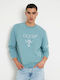 Guess Herren Sweatshirt Blue