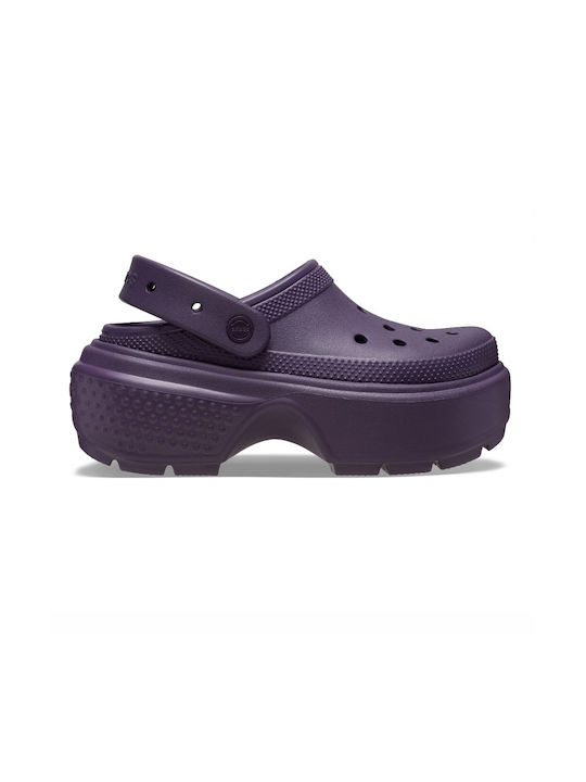 Crocs Stomp Clog Clogs Purple