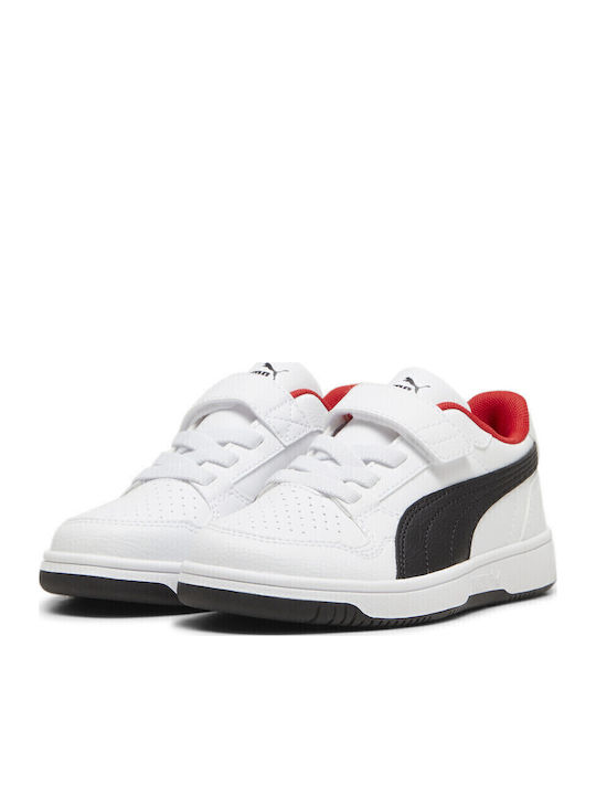 PUMA Ac+ps Детски маратонки Low Бял