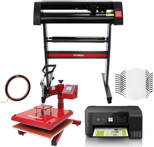 10 Face Masks Swing Heat Press Eco Tank Printer Vinyl Cutter & Signcut Pro