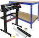 720mm Vinyl Cutter Weeding Kit Blue Q-rax Workbench Bundle