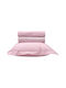 Beauty Home Baby Sheets Set Crib Cotton Pink Pink 120x170cm