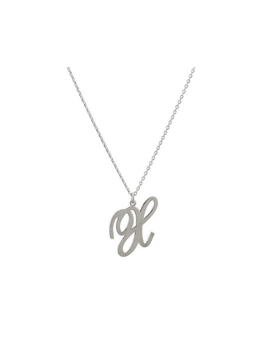 Goldsmith Necklace Monogram from Silver