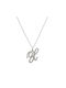 Goldsmith Necklace Monogram from Silver