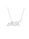 Goldsmith Necklace Monogram from Silver