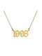 Goldsmith Necklace Name from Gold Plated Silver