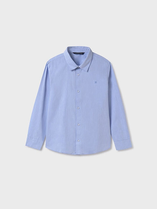 Mayoral Kids Shirt Light Blue