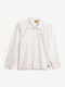 Kids Shirt Long Sleeve White