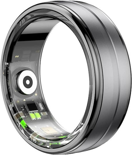 Techsuit R06 Inel Inteligent 19.8mm Negru
