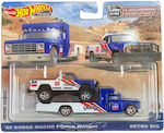 Hot Wheels Αυτοκινητάκι Premium Car Culture Team Transport 80 Dodge Macho Power Wagon Retro Rig για 3+ Ετών