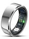 Techsuit R6 Smart Ring 19.8mm cu Pulsometru Argint