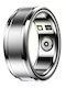 Techsuit R3 Smart Ring 19.8mm cu Pulsometru Argint