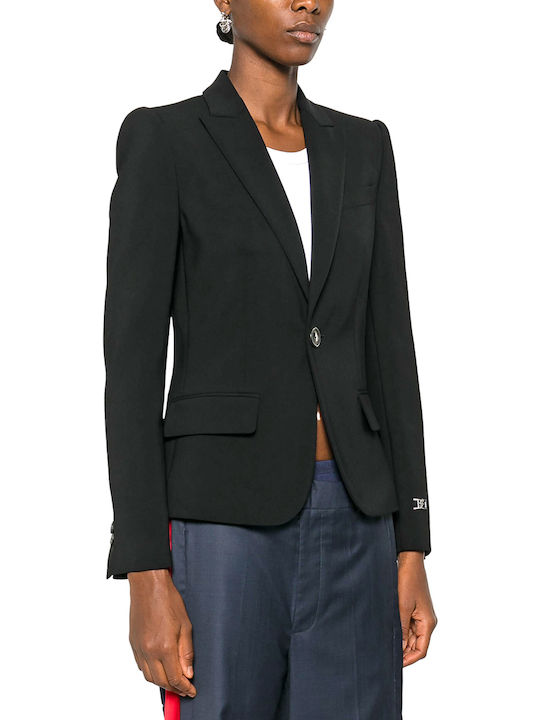アウターその他 DSQUARED2 Woman Blazer Black S75BN0891S60567 900 Dsquared2 Blazer pentru femei Sacou Black S75BN0891S60567