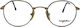 Metal Eyeglass Frame Brown Tortoise 544 3033 4723