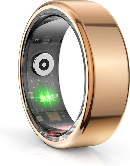 Techsuit R02 Smart Ring 19.8mm with Heart Rate Monitor Rose Gold