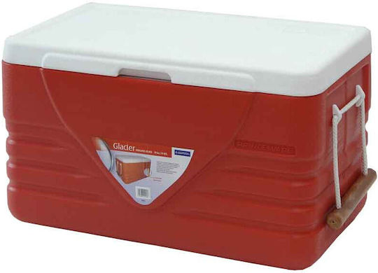 Campcool Cooler Box Φορητό Ψυγείο 100lt Κόκκινο