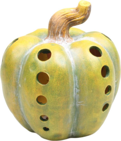 Decorative Pumpkin made of Polyresin 14x14x14cm 1pcs