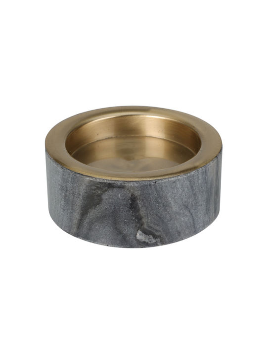K-m Marble Candle Holder Marble in Gray Color 1...