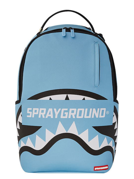 Sprayground School Bag Backpack Junior High-High School in Blue color