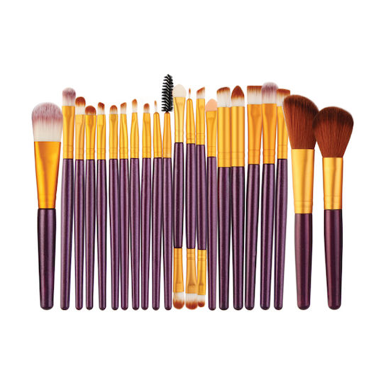 Maange Professional Set with Makeup Brushes made of Synthetic Hair 22pcs