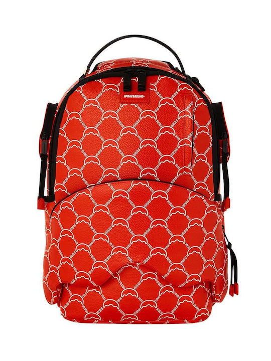 Sprayground School Bag Backpack Junior High-High School in Red color