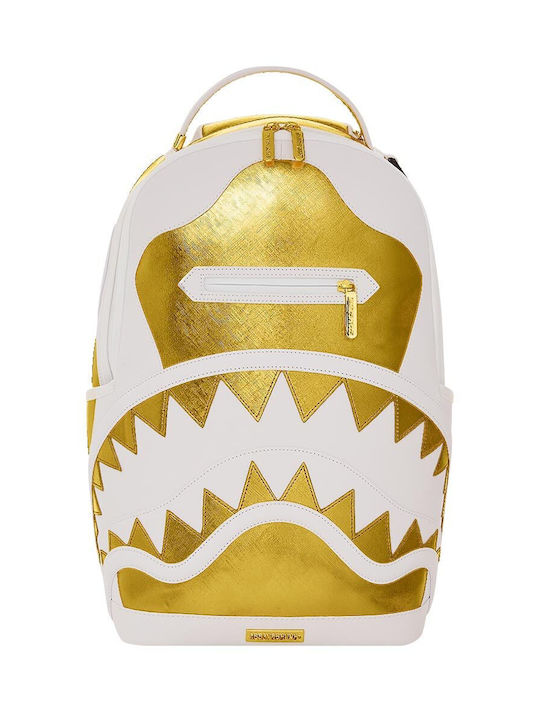 Sprayground School Bag Backpack Junior High-High School in White color