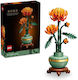 LEGO Botanical Collection Комплект Хризантема за 18+ Години 278 Бройки