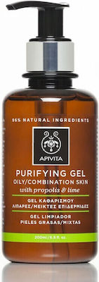 Apivita Cleansing Gel for Oily/Combination Skin 200ml