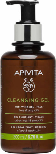 Apivita Propolis & Lime Gel Cleansing Face 200ml