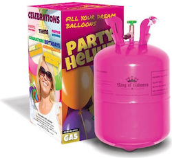 Helium Gas for Balloons Pink