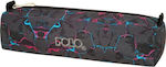 Polo Fabric Multicolour Pencil Case Original with 1 Compartment