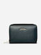 Small Leather Women's Wallet Classic with RFID Black