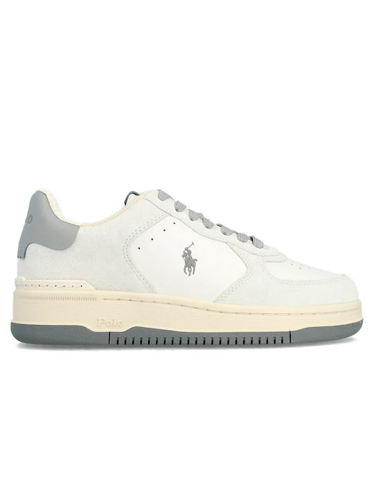 Ralph Lauren Court Bărbați Sneakers White / Grey