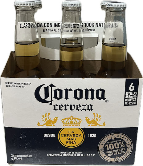 Corona Helles Lager Flasche 6x355ml