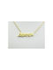 Stainless Steel Necklace Name Dimitra Gold 1pc